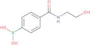 4-(2-Hydroxyethylcarbamoyl)phenylboronic acid