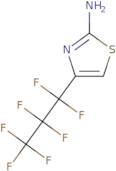 4-(Heptafluoropropyl)-1,3-thiazol-2-amine