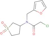 2-Chloro-N-(1,1-dioxidotetrahydrothien-3-yl)-N-(2-furylmethyl)acetamide