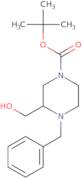 tert-Butyl 4-benzyl-3-(hydroxymethyl)piperazine-1-carboxylate