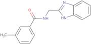 N-(1H-1,3-Benzodiazol-2-ylmethyl)-3-methylbenzamide