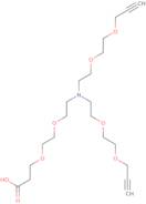 N-(Acid-PEG2)-N-bis(PEG2-propargyl)