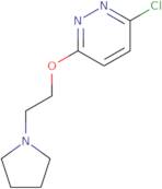 3-(2-(Pyrrolidin-1-yl)ethoxy)-6-chloropyridazine