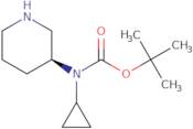 Cyclopropyl-(S)-piperidin-3-yl-carbamic acid tert-butyl ester