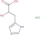 (2S)-2-Hydroxy-3-(1H-imidazol-4-yl)propanoic acid hydrochloride