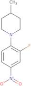 1-(2-Fluoro-4-nitro-phenyl)-4-methyl-piperidine