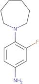 4-(1-Azepanyl)-3-fluoroaniline