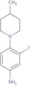 3-Fluoro-4-(4-methylpiperidin-1-yl)aniline