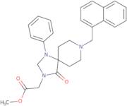 8-(1-Naphthalenylmethyl)-4-oxo-1-phenyl-1,3,8-triazaspiro[4.5]decane-3-acetic acid Methyl Ester
