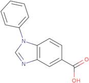 1-Phenyl-1H-1,3-benzodiazole-5-carboxylic acid
