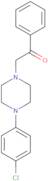 2-[4-(4-Chlorophenyl)piperazino]-1-phenyl-1-ethanone