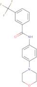 N-[4-(Morpholin-4-yl)phenyl]-3-(trifluoromethyl)benzamide