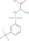 2-[3-(Trifluoromethyl)benzenesulfonamido]propanoic acid