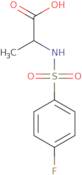2-(4-Fluorobenzenesulfonamido)propanoic acid