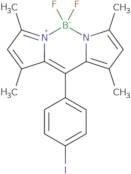 [1-[(3,5-Dimethyl-1H-pyrrol-2-yl)(3,5-dimethyl-2H-pyrrol-2-ylidene)methyl]-4-iodobenzene](difluoroborane)