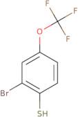 2-Bromo-4-trifluoromethoxybenzenethiol