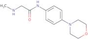 2-(Methylamino)-N-[4-(morpholin-4-yl)phenyl]acetamide