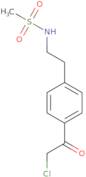 N-{2-[4-(2-Chloroacetyl)phenyl]ethyl}methanesulfonamide