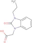 2-(2-Oxo-3-propyl-2,3-dihydro-1H-1,3-benzodiazol-1-yl)acetic acid