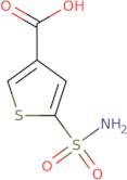 5-Sulfamoylthiophene-3-carboxylic acid