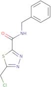 N-Benzyl-5-(chloromethyl)-1,3,4-thiadiazole-2-carboxamide