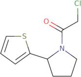 2-Chloro-1-[2-(thiophen-2-yl)pyrrolidin-1-yl]ethan-1-one