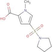 1-Methyl-4-(pyrrolidine-1-sulfonyl)-1H-pyrrole-2-carboxylic acid