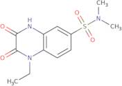 1-Ethyl-N,N-dimethyl-2,3-dioxo-1,2,3,4-tetrahydroquinoxaline-6-sulfonamide