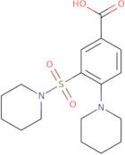 4-(Piperidin-1-yl)-3-(piperidine-1-sulfonyl)benzoic acid