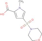 1-Methyl-4-(morpholin-4-ylsulfonyl)-1H-pyrrole-2-carboxylic acid