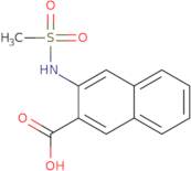 3-Methanesulfonamidonaphthalene-2-carboxylic acid