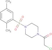2-Chloro-1-[4-(2,5-dimethylbenzenesulfonyl)piperazin-1-yl]ethan-1-one