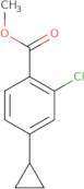 2-Chloro-4-cyclopropylbenzoic acid methyl ester