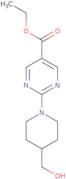 Ethyl 2-(4-(Hydroxymethyl)piperidin-1-yl)pyrimidine-5-carboxylate