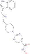 N-Hydroxy-2-[4-[(1H-indol-3-ylmethylamino)methyl]piperidin-1-yl]pyrimidine-5-carboxamide