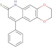 9-Phenyl-2H,3H-[1,4]dioxino[2,3-G]quinoline-7-thiol