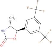 (4R,5R)-5-[3,5-bis(trifluoromethyl)phenyl]-4-methyl-1,3-oxazolidin-2-one ee