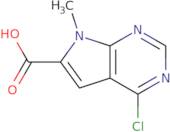 4-Chloro-7-methyl-7H-pyrrolo[2,3-d]pyrimidine-6-carboxylic acid