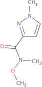 N-Methoxy-N,1-dimethyl-1H-pyrazole-3-carboxamide