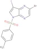 2-Bromo-7-iodo-5-tosyl-5H-pyrrolo[2,3-b]pyrazine