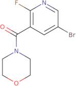 (5-Bromo-2-fluoropyridin-3-yl)(morpholino)methanone