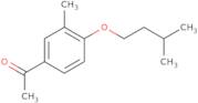 1-(4-(Isopentyloxy)-3-methylphenyl)ethanone