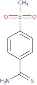 4-Methanesulfonylbenzene-1-carbothioamide