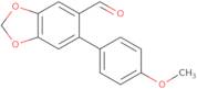 6-(4-Methoxyphenyl)-1,3-benzodioxole-5-carboxaldehyde