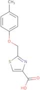 2-(4-Methylphenoxymethyl)-1,3-thiazole-4-carboxylic acid