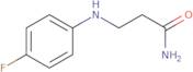 3-[(4-Fluorophenyl)amino]propanamide