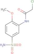 2-Chloro-N-(2-methoxy-5-sulfamoylphenyl)acetamide