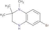 6-Bromo-1,2,2-trimethyl-1,2,3,4-tetrahydroquinoxaline