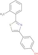 4-(2-(o-Tolyl)thiazol-4-yl)phenol