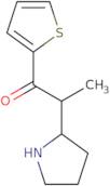 2-(Pyrrolidin-2-yl)-1-(thiophen-2-yl)propan-1-one